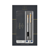 Balpen en vulpen Parker Jotter GT M RVS