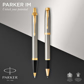 Balpen en rollerpen Parker IM GT M geborsteld mtl - afbeelding 5