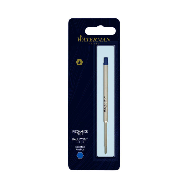 Balpenvulling Waterman F blauw