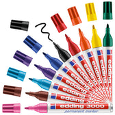 Viltstift edding 3000 rond 1.5-3mm lichtblauw - afbeelding 7