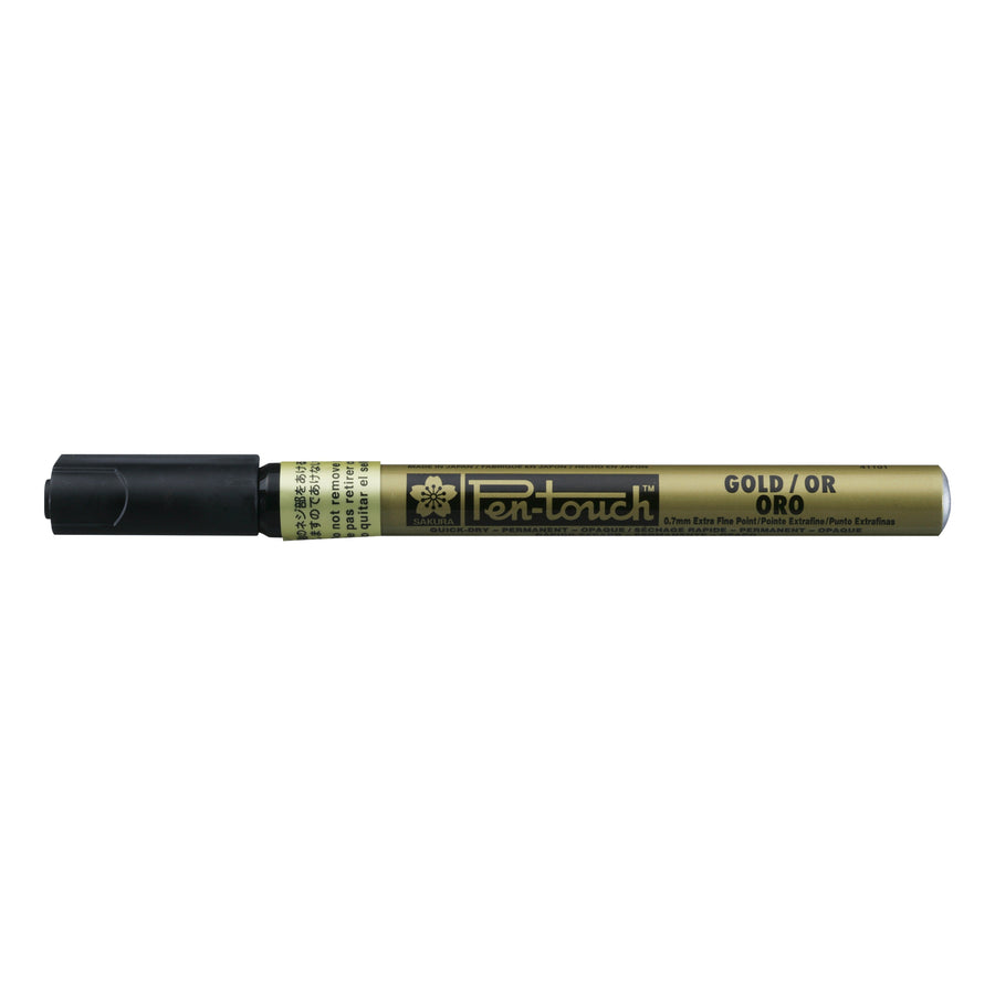 Viltstift Sakura Pentouch extra fijn goud