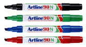 Viltstift Artline 90 schuin 2-5mm groen - afbeelding 2