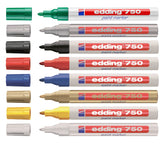 Paintmarker edding 750 oliebasis 2-4mm blauw - afbeelding 3