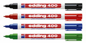 Viltstift edding 400 rond 1mm zwart - afbeelding 2
