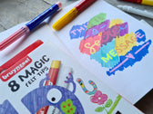 Viltstift Bruynzeel Kids Magic Point 8 kleuren - afbeelding 4