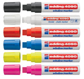 Krijtstift edding 4090 window blok 4-15mm wit - afbeelding 5