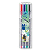 Fineliner Staedtler triplus 334 0.3mm ass 4st