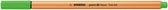 Fineliner STABILO point 88/033 F neon groen - afbeelding 2