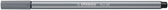 Viltstift STABILO Pen 68/96 M donkergrijs - afbeelding 2