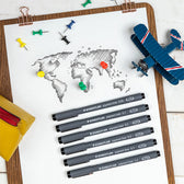 Fineliner Staedtler pigment 308 0.3mm zwart - afbeelding 9
