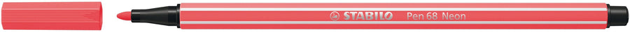 Viltstift STABILO Pen 68/040 M neon rood