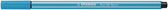 Viltstift STABILO Pen 68/031 M neon blauw - afbeelding 2