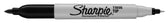 Viltstift Sharpie Twin tip UF en F zwart - afbeelding 4