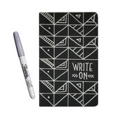 Viltstift Sharpie F metallic zilver - afbeelding 2
