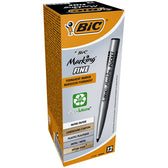 Viltstift Bic 1445 ecolutions rond F zwart - afbeelding 4