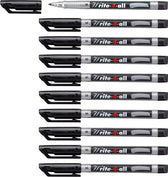 Viltstift STABILO Write-4-all 146/46 M zwart - afbeelding 5