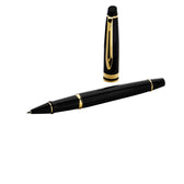 Rollerpen Waterman Expert GT F lak zwart - afbeelding 3