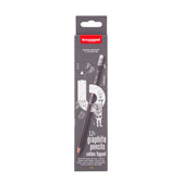 Potlood Bruynzeel 6021 Burotek HB met gum 12st