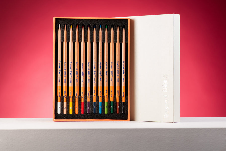 Kleurpotlood Bruynzeel Design 12 stuks