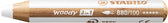 Kleurpotlood STABILO 880 woody 3 in 1 wit - afbeelding 4