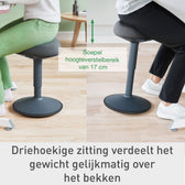 Actieve zitkruk Leitz Ergo met comfortzitting - afbeelding 9