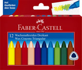 Waskrijt Faber-Castell driehoekig ass