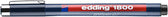 Fineliner edding 1800 0.7mm zwart - afbeelding 4