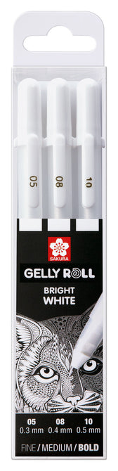 Gelschrijver Sakura Gelly Roll Classic 3 breedtes - afbeelding 2