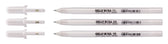 Gelschrijver Sakura Gelly Roll Classic 3 breedtes - afbeelding 3