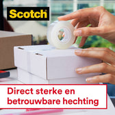 Plakband Scotch Crystal 600 19mmx25m tr + handdisp - afbeelding 7