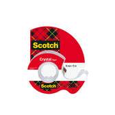 Plakband Scotch Crystal 600 19mmx15m tr + handdisp - afbeelding 2