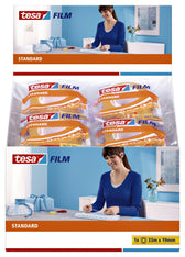 Plakband tesafilm Standaard 33mx19mm transparant - afbeelding 3