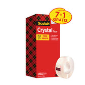 Plakband Scotch Crystal 600 19mmx33m tr 7+1 - afbeelding 2