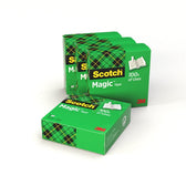 Plakband Scotch Magic 810 19mmx33m tr 4 rollen - afbeelding 2
