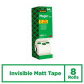 Plakband Scotch Magic 810 19mmx33m mat 7+1 - afbeelding 3