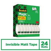 Plakband Scotch Magic 810 19mmx33m mat 20+4 - afbeelding 3