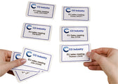 Naambadge etiket Avery L4787-20 80x50mm 200st bl - afbeelding 5