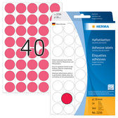 Etiket HERMA 2256 rond 19mm fluor rood 960stuks - afbeelding 7