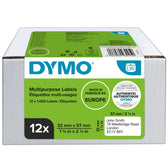 Etiket Dymo LabelWriter multif 32x57 12st wit