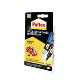 Secondenlijm Pattex all plastic tube 2gr blister - afbeelding 2