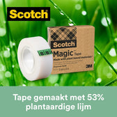 Plakband Scotch Magic 900 19mmx33m onzichtbaar mat - afbeelding 3