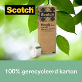 Plakband Scotch Magic 900 19mmx33m onzichtbaar mat - afbeelding 5