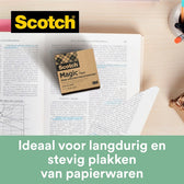 Plakband Scotch Magic 900 19mmx33m onzichtbaar mat - afbeelding 6