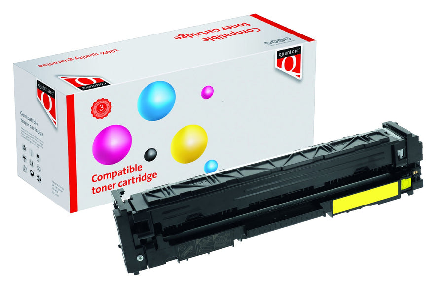 Tonercartridge Quantore HP CF532A 205A geel