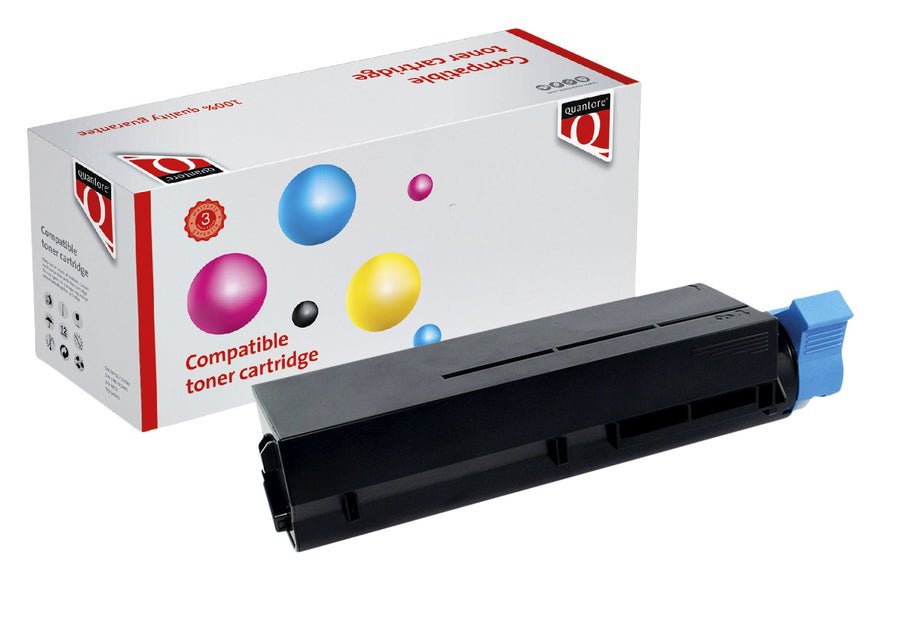 Toner Quantore Oki 45807106 zwart