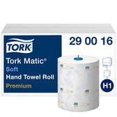 Handdoekrol Tork H1 Premium 2laags 100m wit - afbeelding 5