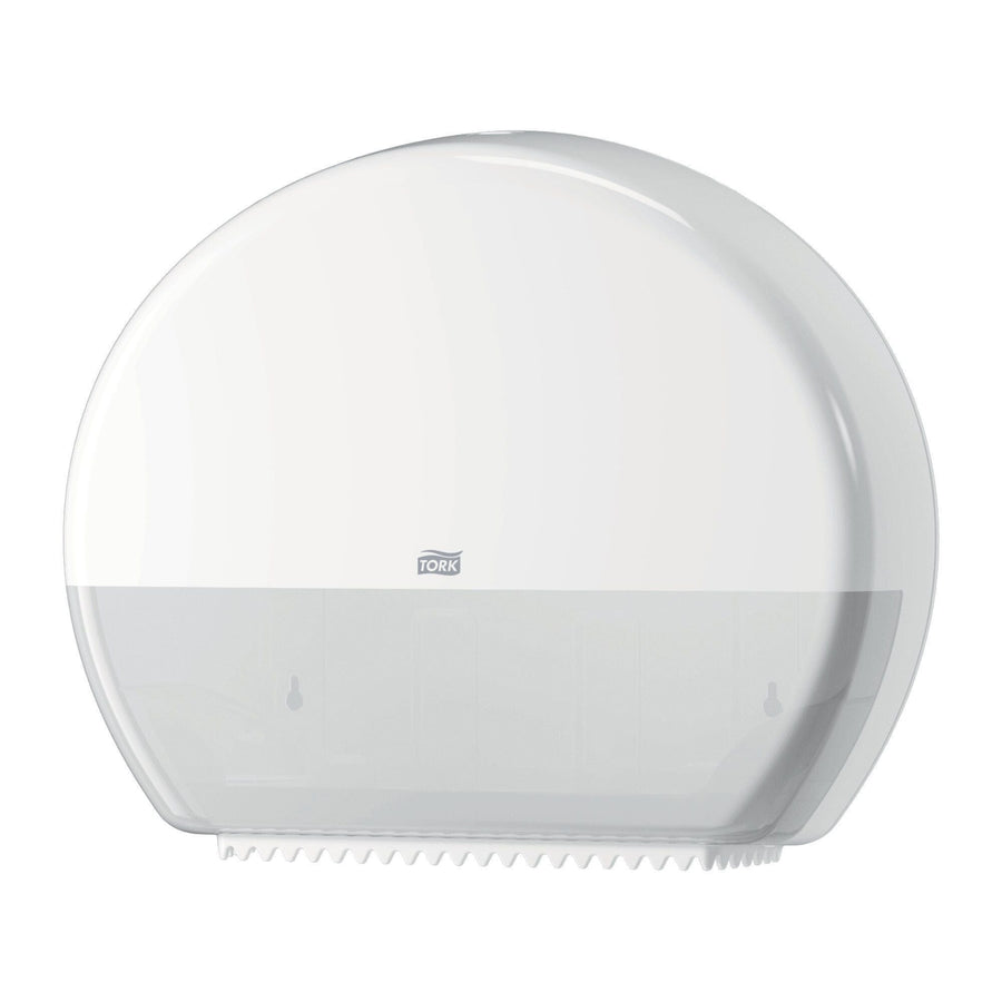 Toiletpapierdispenser Tork T1 jumbo wit 554000