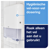 Handdoekdispenser Tork H3 Elevation wit - afbeelding 2