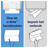 Handdoekdispenser Tork H3 Elevation wit - afbeelding 3