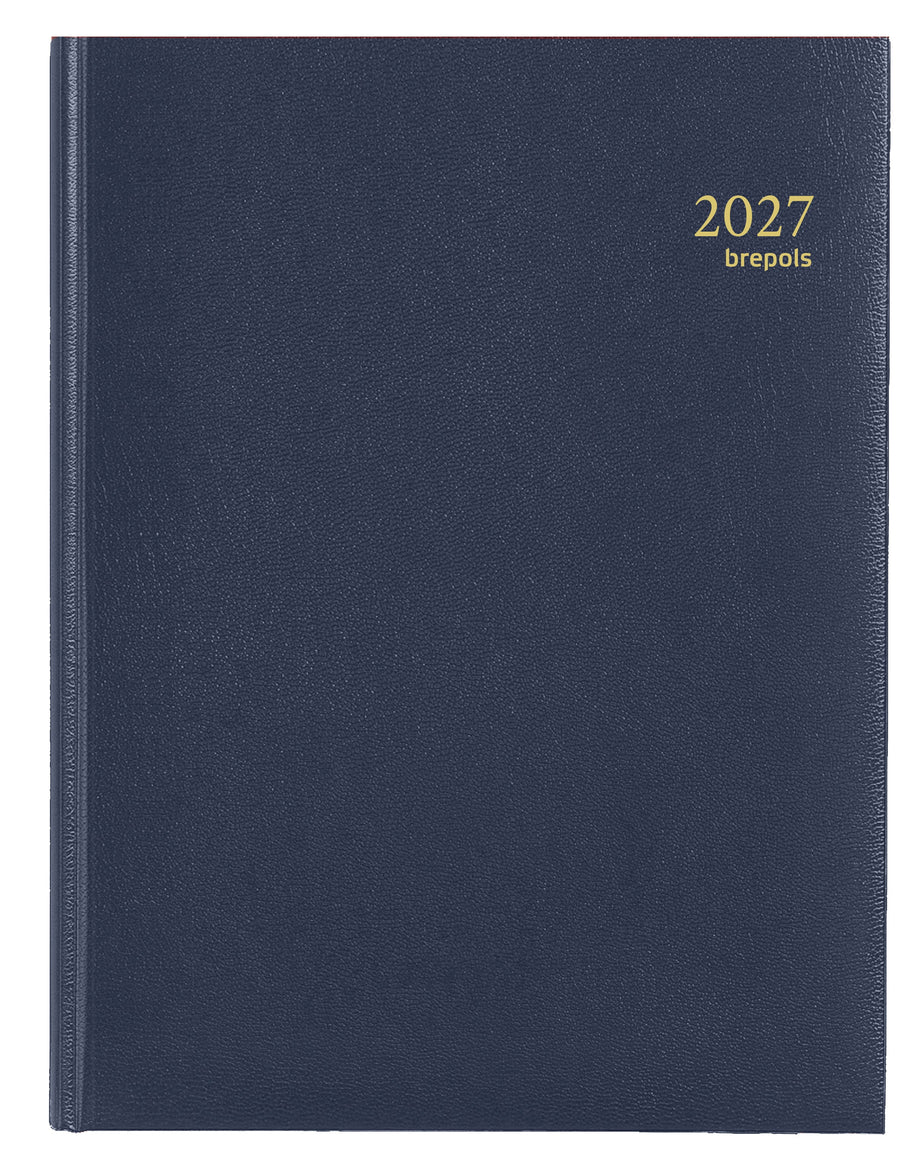 Agenda 2026 Brepols Timing Lima 7d/2p blauw
